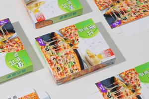 Kreative Lebensmittelverpackungsbox aus Papier